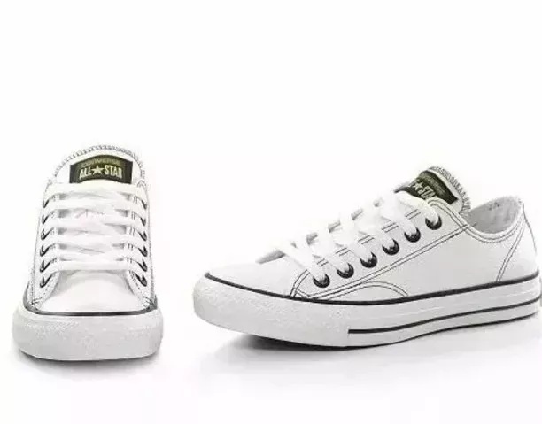 tenis all star converse de couro