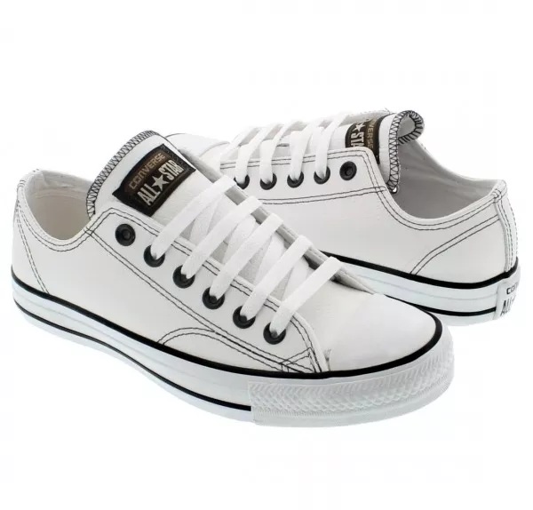 Tênis Converse All Star Chuck Taylor Couro - Branco