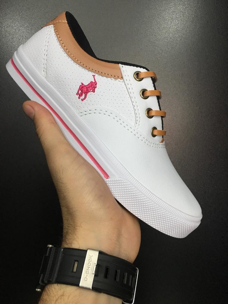 tenis casual feminino polo