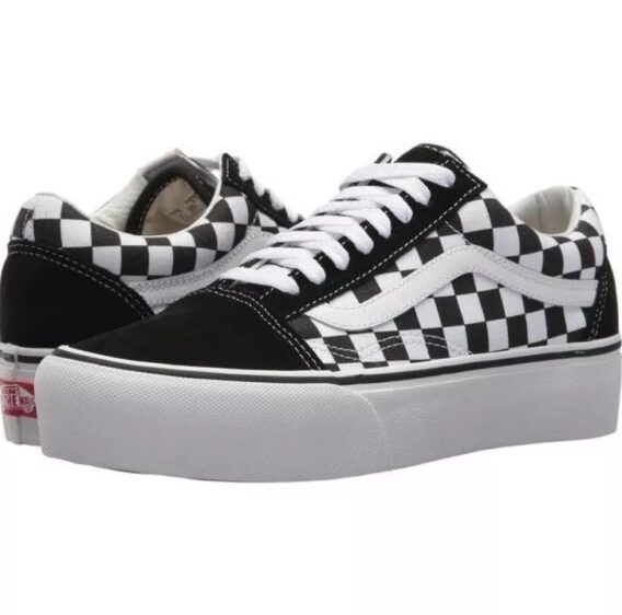 Tenis Vans Old Skool Skate Xadrez Quadriculado 568x562 - Tênis Vans Old Skool Skate Xadrez