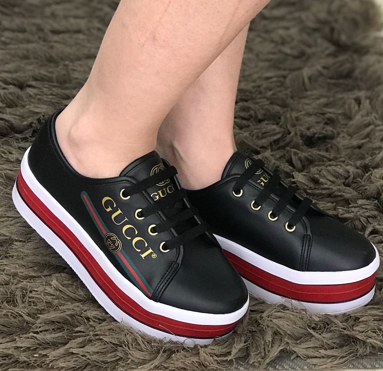 tênis feminino da gucci