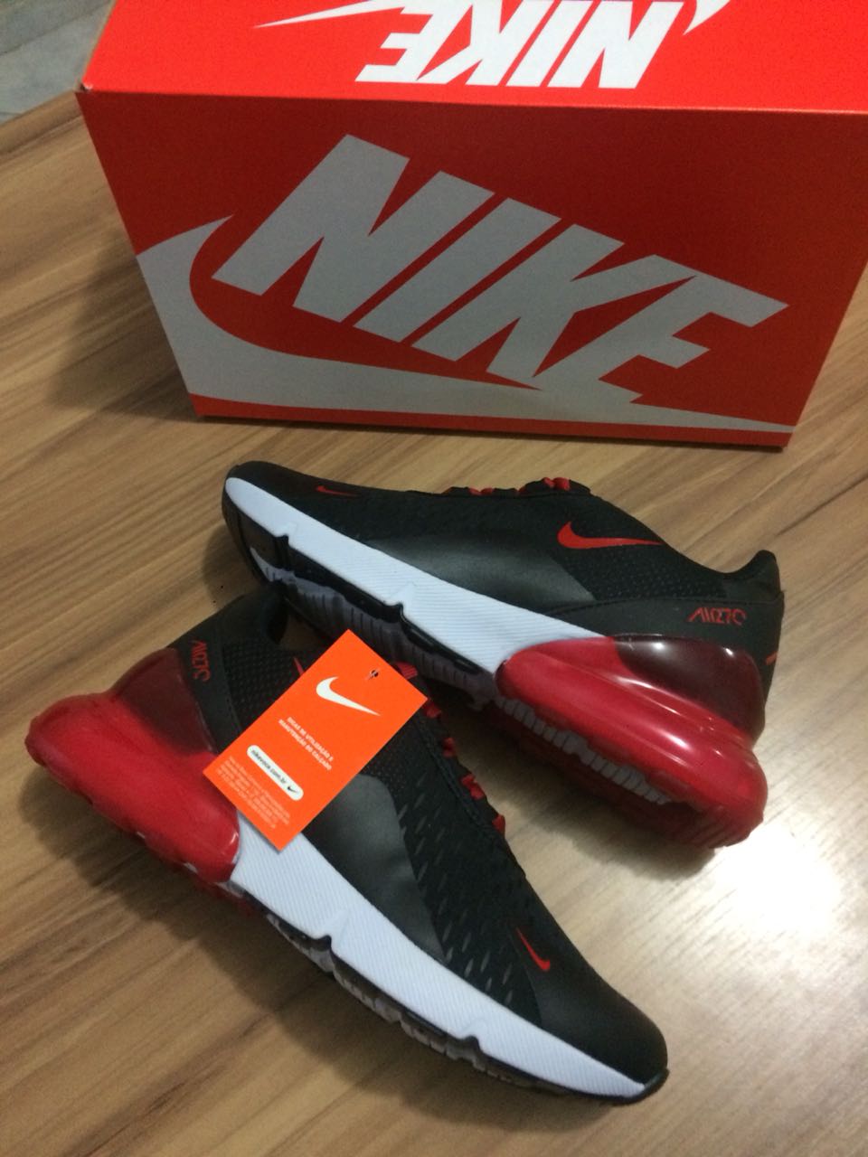 nike gel vermelho