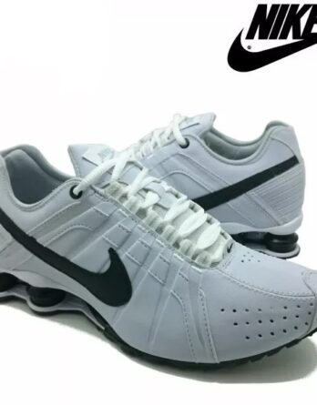 Tênis Nike Shox Júnior 4 Molas Masculino 2 1 348x445 - Tênis Nike Shox Júnior 4 Molas Masculino Branco