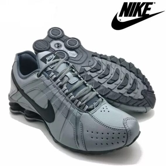 Tênis Nike Shox Júnior 4 Molas Masculino 4 2 568x568 - Tênis Nike Shox Júnior 4 Molas Masculino Cinza