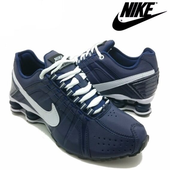 Tênis Nike Shox Júnior 4 Molas Masculino 5 568x568 - Tênis Nike Shox Júnior 4 Molas Azul