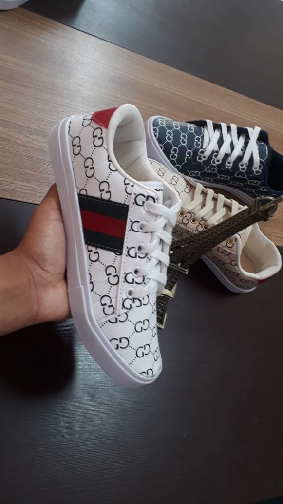 tenis adidas masculino gucci