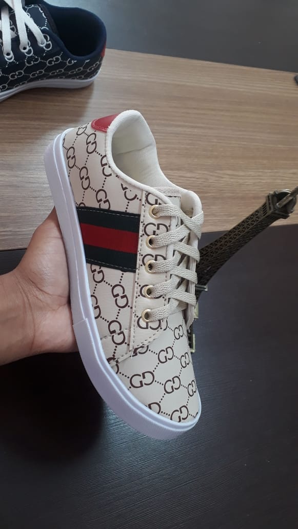 tenis da gucci feminino branco