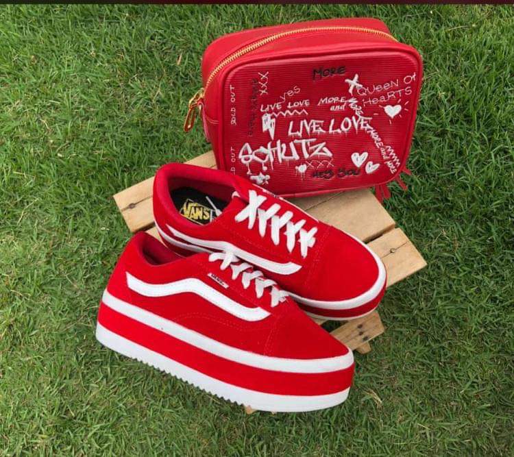 tenis vans sola alta original