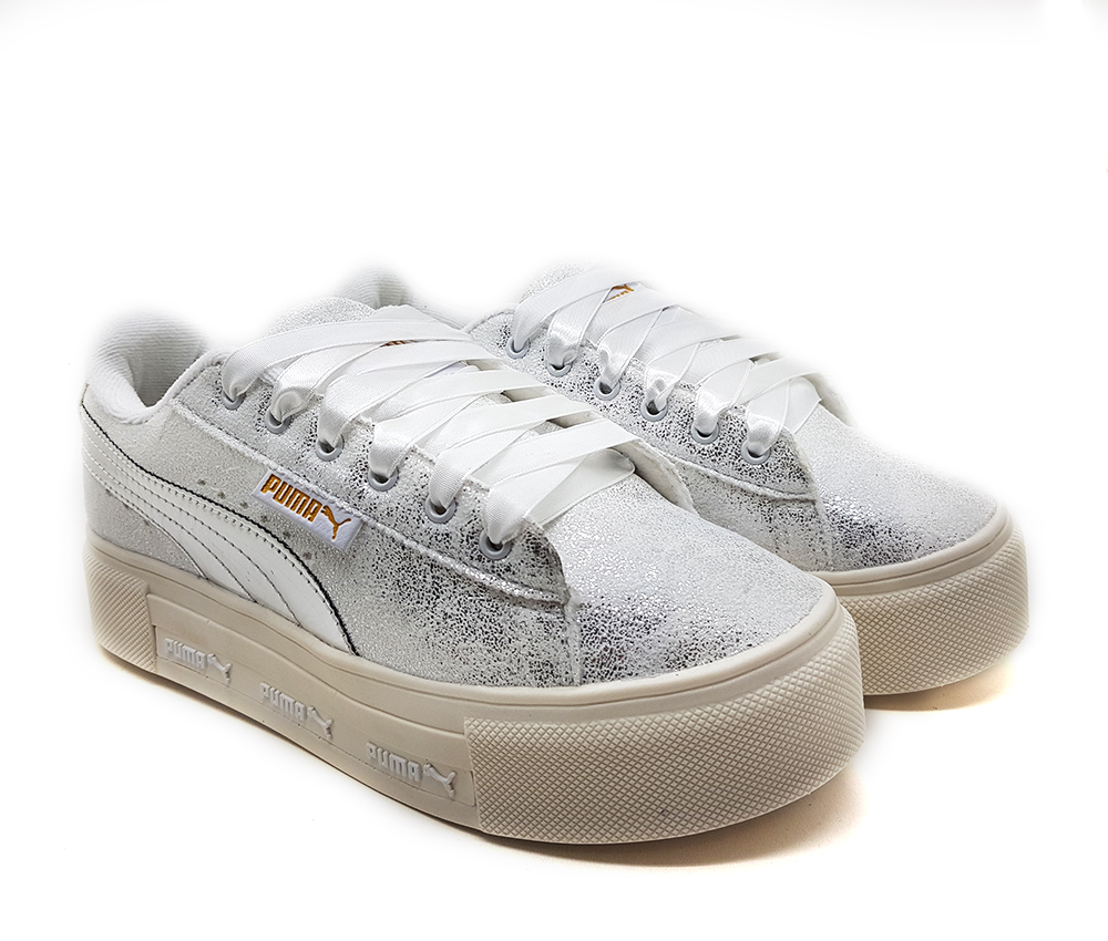 tenis puma rihanna cinza