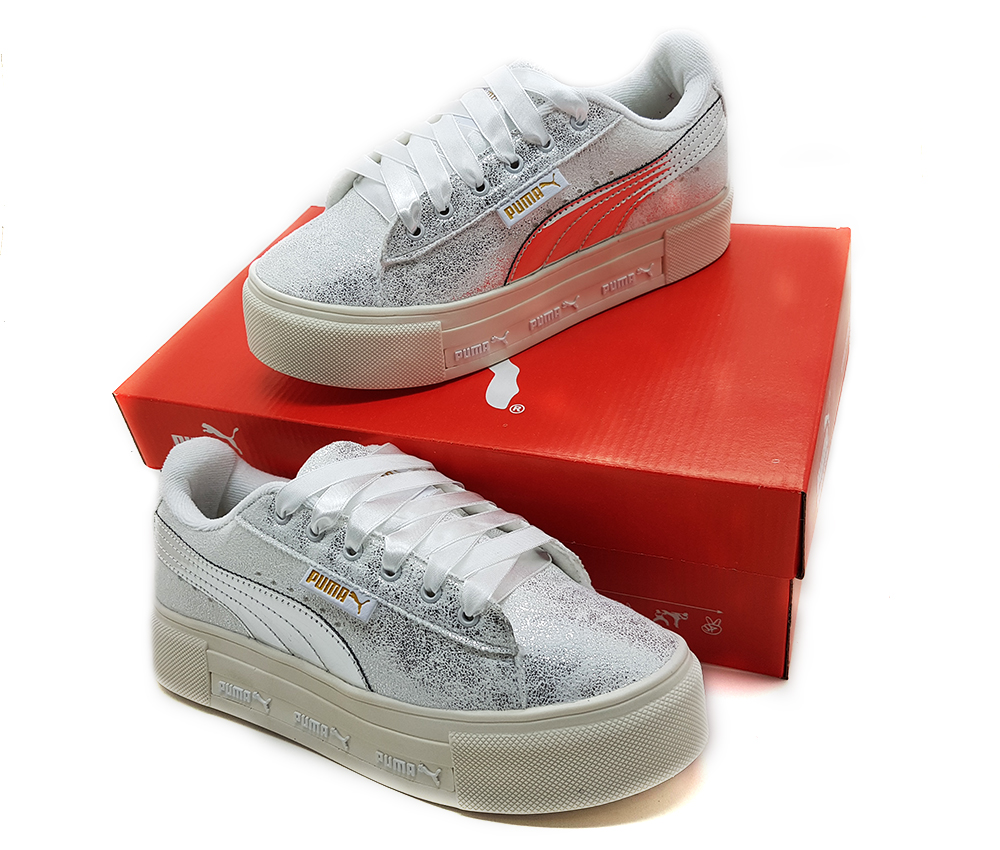 tenis puma rihanna cinza