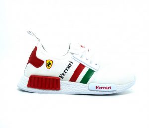 Tênis Adidas NMD Ferrari Branco 300x257 - Tênis Adidas NMD Ferrari Branco