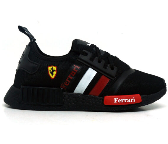 Tênis Adidas NMD Ferrari Preto 568x487 - Tênis Masculino Adidas NMD Ferrari Preto