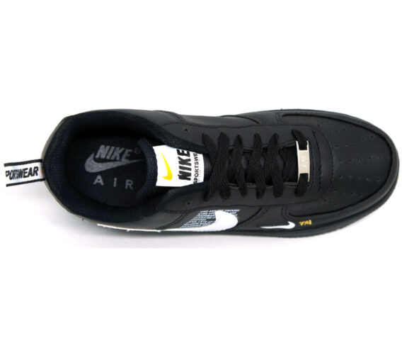 Tênis Nike Air Force 1 TM 2 568x487 - Tênis Nike Air Force 1 TM Masculino Feminino Preto