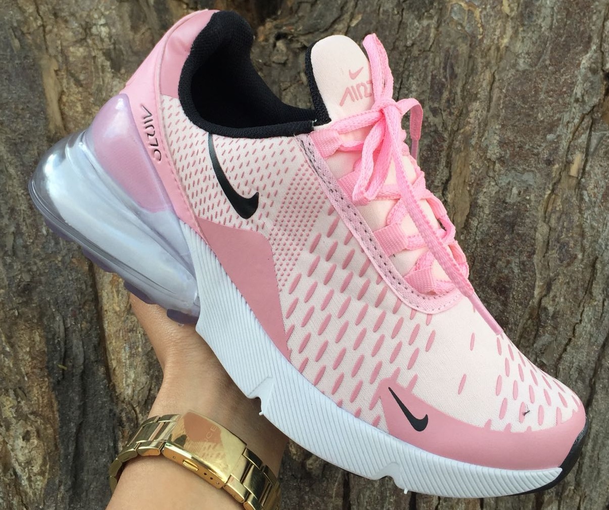 tenis nike air max 270 rosa