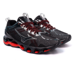 Tênis Mizuno Wave Prophecy X Preto Vermelho 300x246 - Tênis Mizuno Wave Prophecy X Preto Vermelho