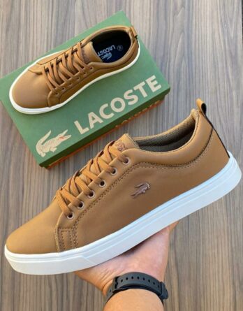 lacoste caramelo 348x445 - TÊNIS