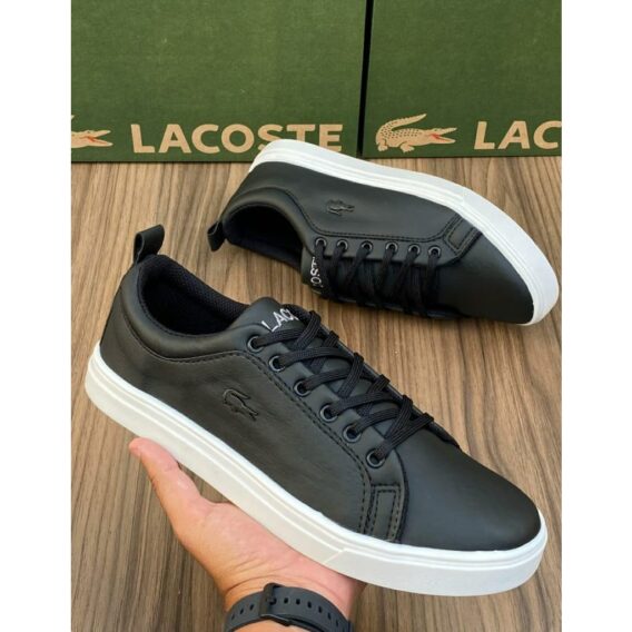 lacoste preto 568x568 - Sapatênis Lacoste Casual