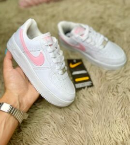 Tenis Air Force Infantil branco rosa 269x300 - Tênis Air Force Infantil branco rosa