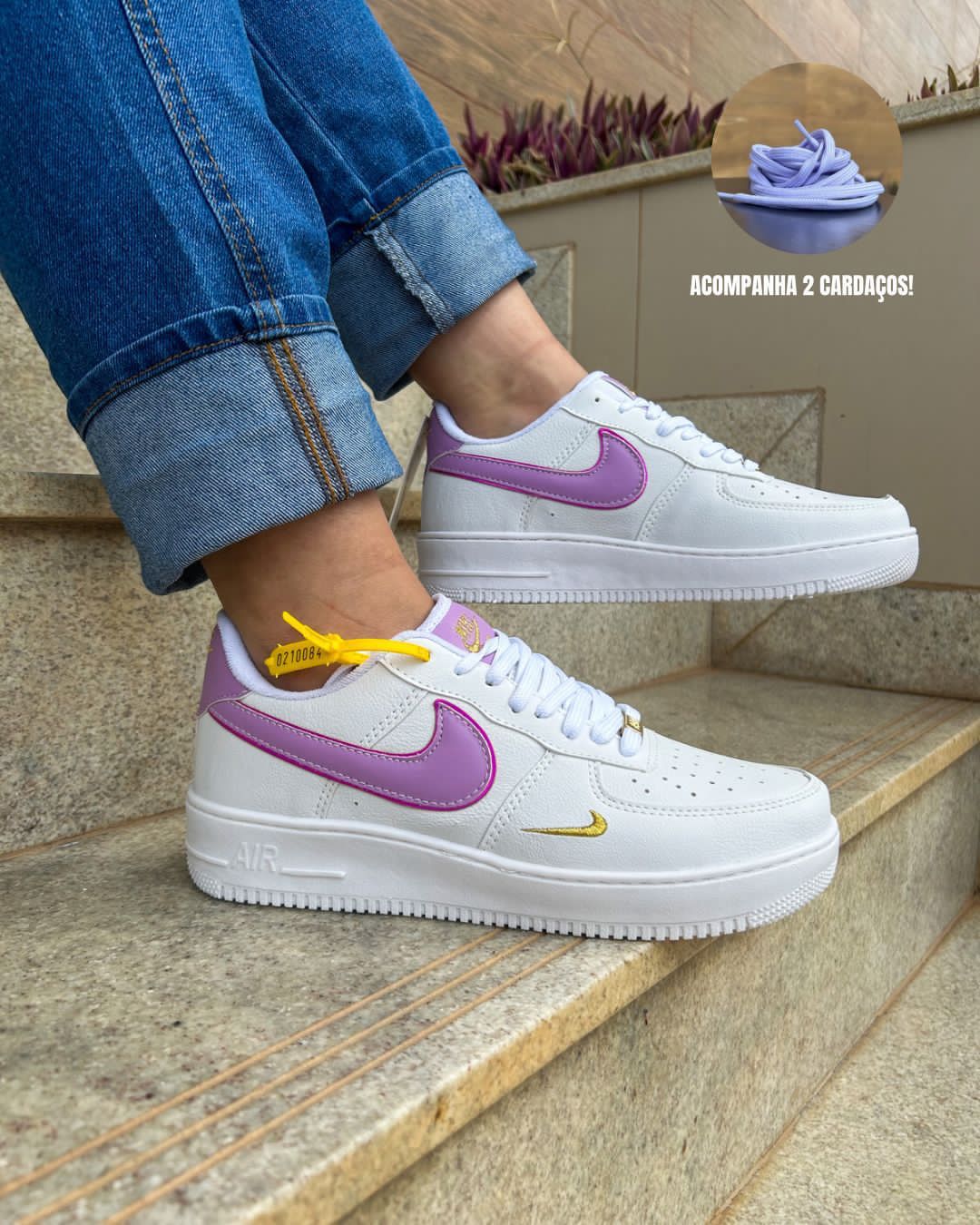 vrachtauto opvoeder afdrijven Tenis Nike Air Force F1 Feminino - Tênis LeveShoes