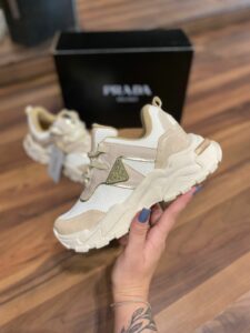 Tenis Prada Milano Chunky Sneaker Blogueira Nude 225x300 - Tênis Prada Milano Chunky Sneaker Blogueira Nude