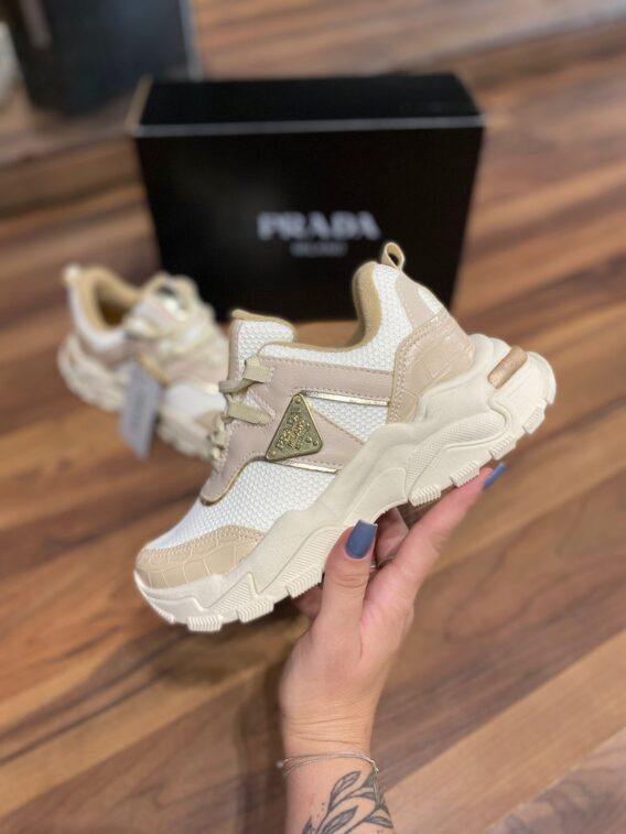 Tênis Prada Milano Chunky Sneaker Blogueira